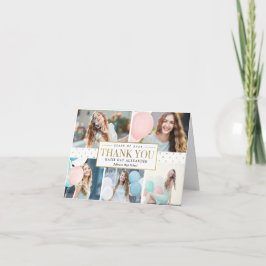 Cartões de agradecimentos de Graduação de na moda 