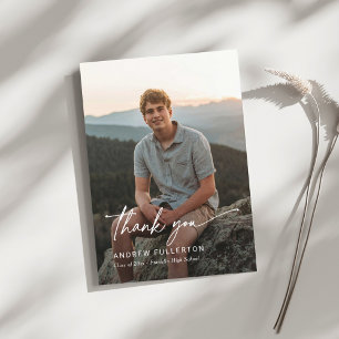 Cartões de agradecimentos de Graduação de Nota Sua