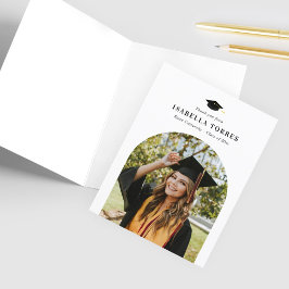 Cartões de agradecimentos de Graduação de Pico Glo