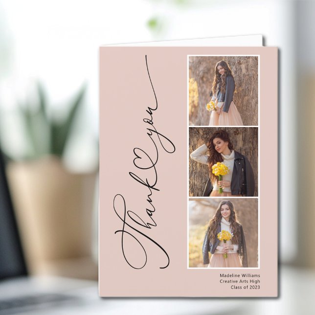 Cartões de agradecimentos de Graduação do Coração  (Criador carregado)