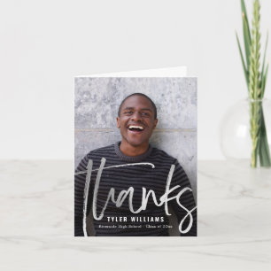 Cartões de agradecimentos de Graduação Moderno Enr