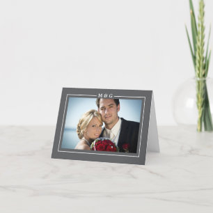 Cartões de agradecimentos de Iniciais Modernos