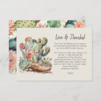 Cartões de agradecimentos de inicialização e Chá d