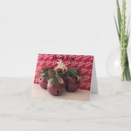 Cartões de agradecimentos de Jingle Bells