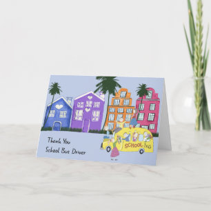 Cartões de agradecimentos de Motorista de Ônibus E