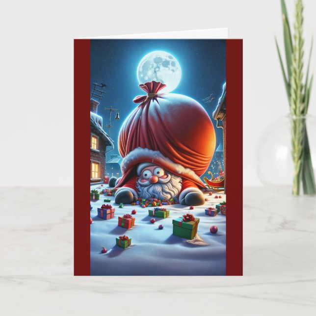 Cartões de agradecimentos de Natal (Frente)