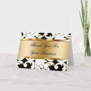 Cartões de agradecimentos de Negócios