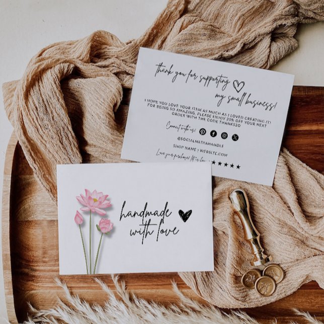 Cartões de agradecimentos de negócios moderno (Modern Business Thank You Card)
