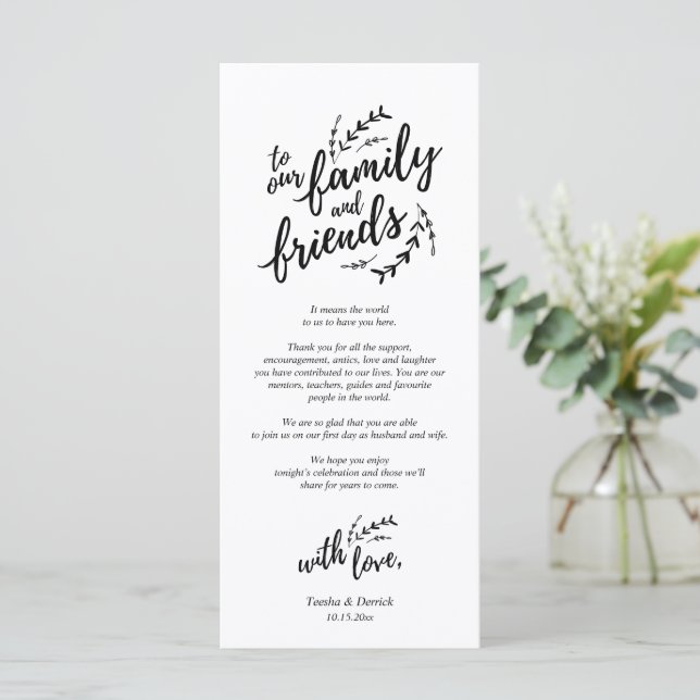 Cartões de agradecimentos de Parte de Definição de (Em pé/Frente)