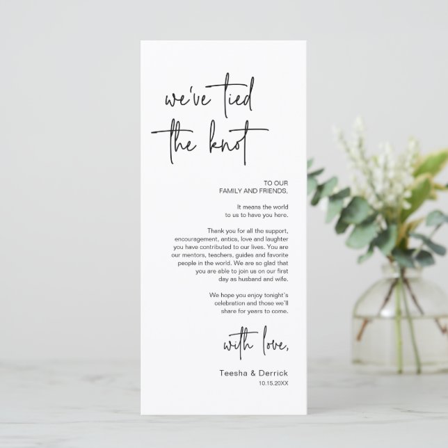 Cartões de agradecimentos de Partido Janto de Defi (Em pé/Frente)