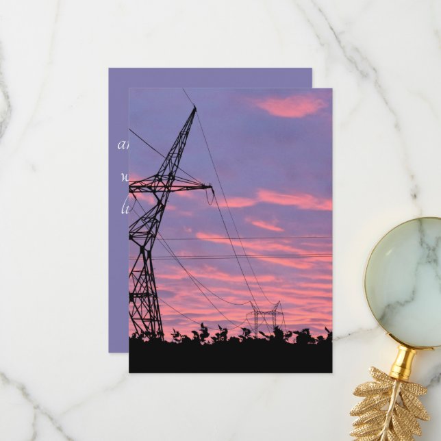 cartões de agradecimentos de pedidos de recuperaçã (Frente/Verso In Situ)