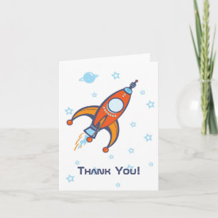 Cartões de agradecimentos de Rocket