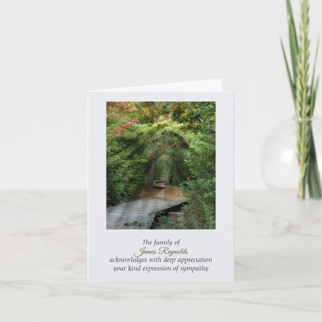 Cartões de agradecimentos de Simpatia de Bandos So (Frente)