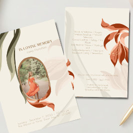 Cartões de agradecimentos de Simpatia Funeral de F