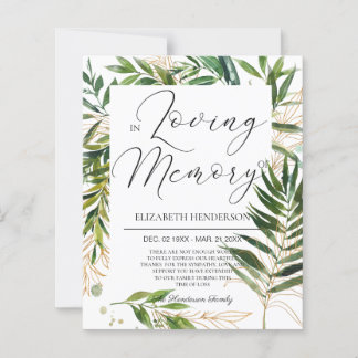 CARTÕES DE AGRADECIMENTOS de simpatia orçamental. 