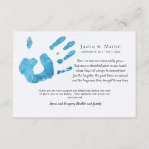 Cartões de agradecimentos de Simpatia Palm Impres