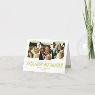 Cartões de agradecimentos de Snapshots Funky