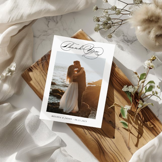 Cartões de agradecimentos de Tipografia Luxuosa Fo (Criador carregado)