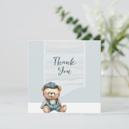 Cartões de agradecimentos De Urso Encantado Casual