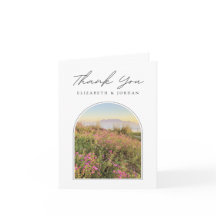 Cartões de agradecimentos de Vazio de montanha da