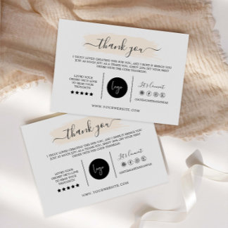 Cartões de agradecimentos, Design de placas Market