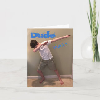 Cartões de agradecimentos do adolescente