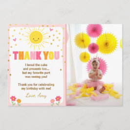 Cartões de agradecimentos do aniversário da