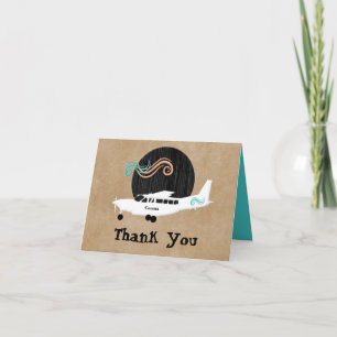 Cartões de agradecimentos do avião Cessna