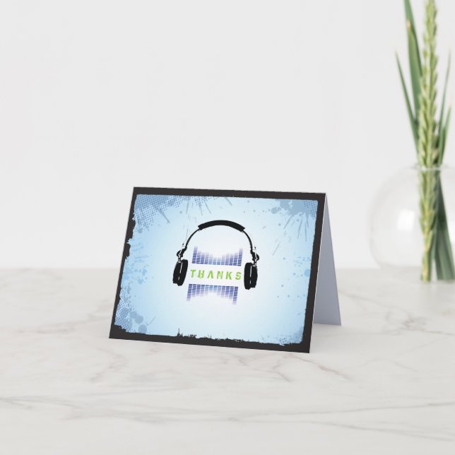 Cartões de agradecimentos do Bar Bat Mitzvah (Frente)