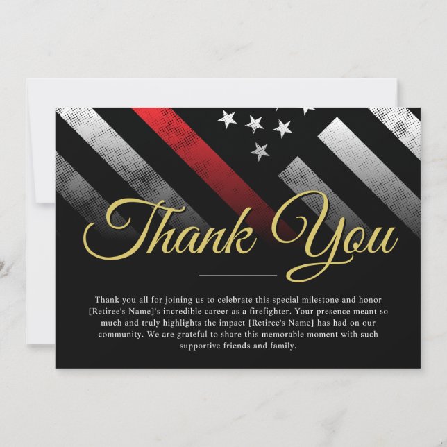 Cartões de agradecimentos do Bombeiro Retirador (Frente)