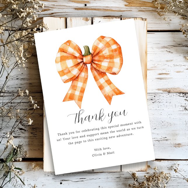 Cartões de agradecimentos do Chá de fraldas do Arc (Criador carregado)