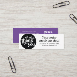 Cartões de agradecimentos do Círculo de Ordem Pers