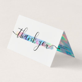 Cartões de agradecimentos do Cliente Stylist do Lo