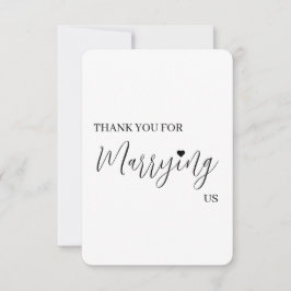 Cartões de agradecimentos do Fornecedor de Casamen