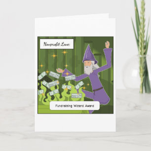 Cartões de agradecimentos do Fundraiser sem fins l