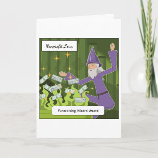 Cartões de agradecimentos do Fundraiser sem fins l