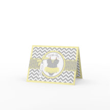 Cartões de agradecimentos do impressão de Chevron