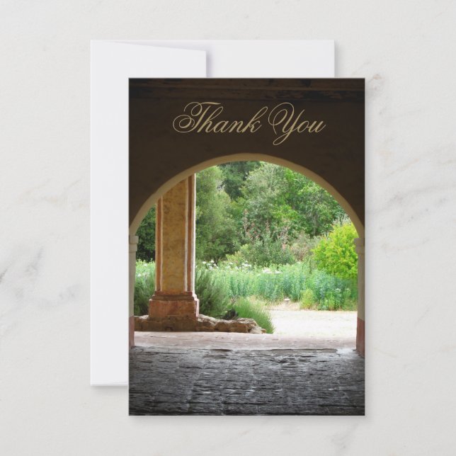 Cartões de agradecimentos do Jardim do Arquway (Frente)