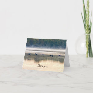 Cartões de agradecimentos do Painterly de Voo da
