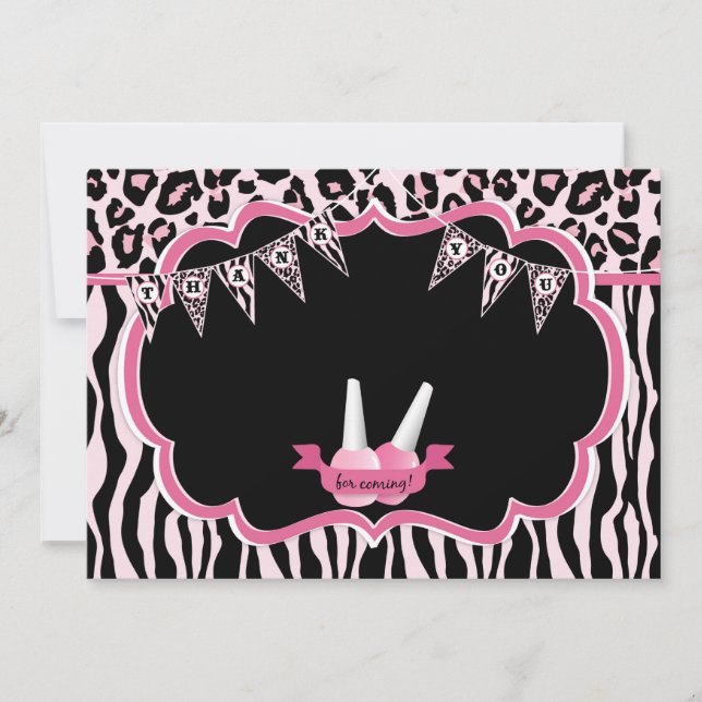 Cartões de agradecimentos do partido dos termas do (Frente)