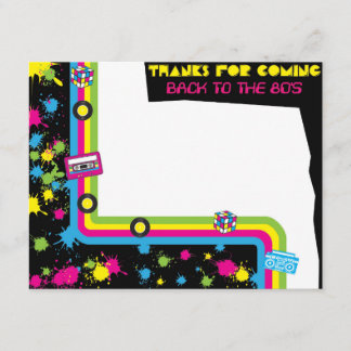 cartões de agradecimentos do Partido Totalmente In