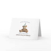 Cartões de agradecimentos do primeiro aniversario 