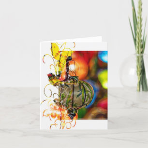 Cartões de agradecimentos dobrado