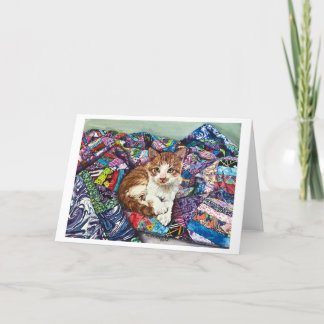 Cartões de agradecimentos dobrado