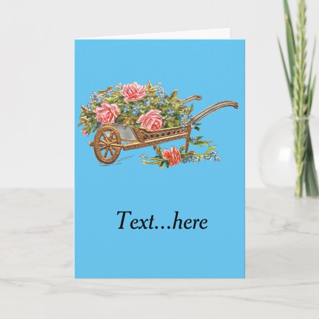 Cartões de agradecimentos dobrado (Frente)