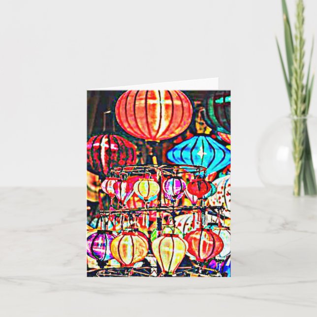 Cartões de agradecimentos dobrado (Frente)