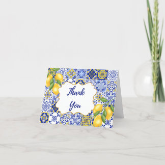 Cartões de agradecimentos dobrado