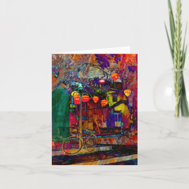 Cartões de agradecimentos dobrado (Frente)