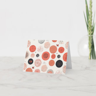 Cartões de agradecimentos dobrado