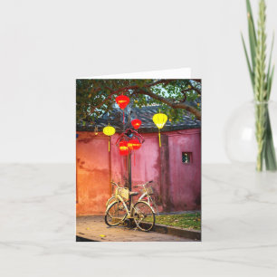 Cartões de agradecimentos dobrado